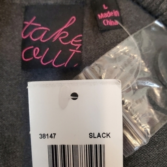 Take Cellt grey short sleeve button down size L - Picture 9 of 10